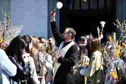 Розклад святкових богослужінь у храмах Тернополя на Вербну неділю