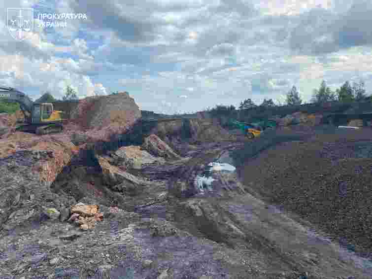 Львівська компанія під виглядом досліджень видобула 105 тис. тонн копалин на Волині