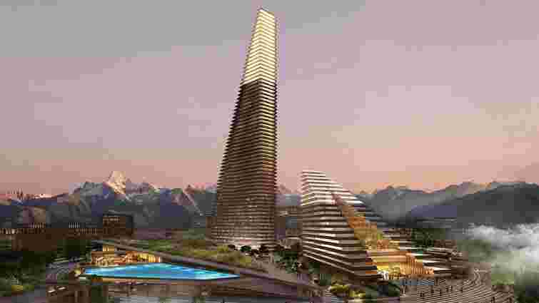 Біля столиці Казахстану будують нове місто: як виглядатиме 272-метровий хмарочос