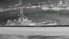 Українські дрони уразили в порту Новоросійська флагманський фрегат росіян