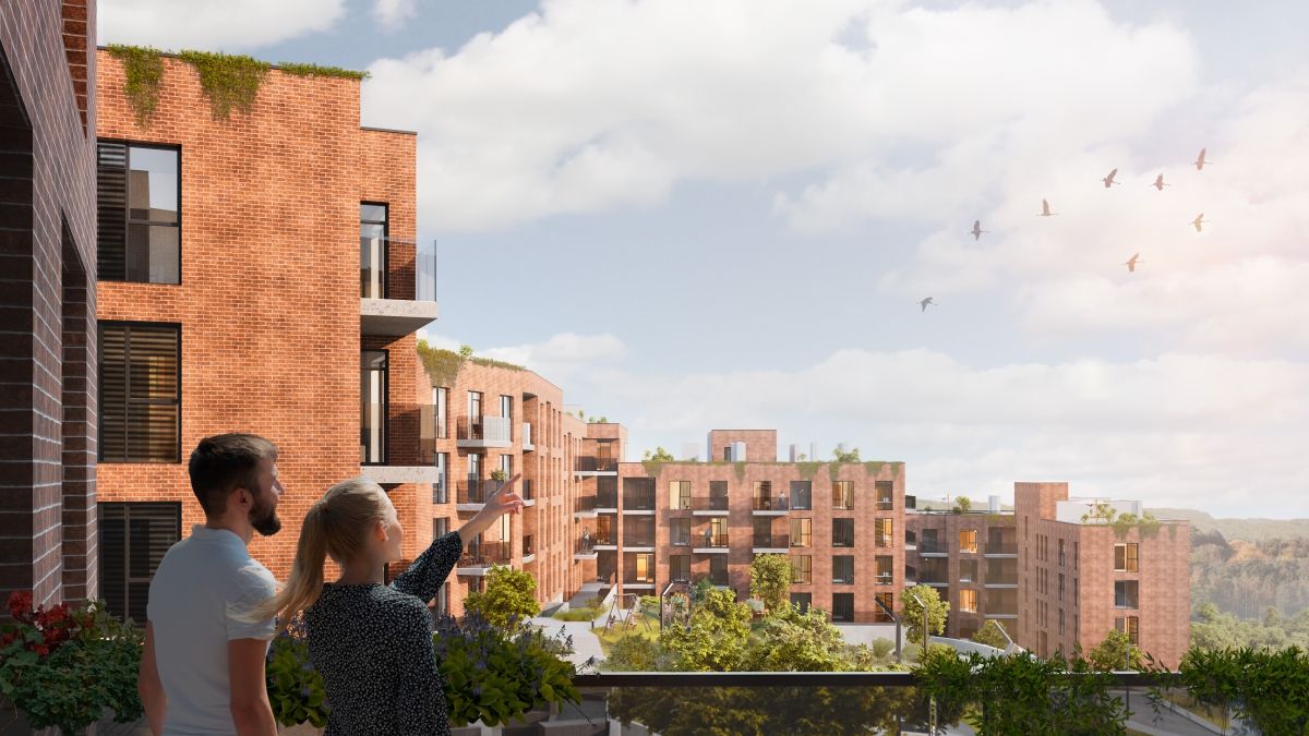 Чотириповерхова сучасна забудова: Mono Estate Development будує новий формат ЖК на Лисеницькій