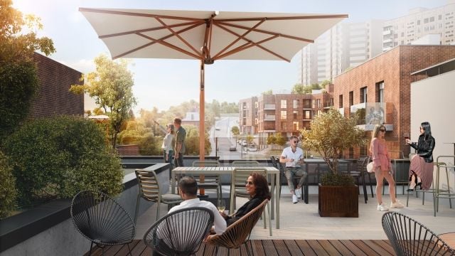 Чотири поверхи забезпечують комфорт мешканців / Фото Mono Estate Development