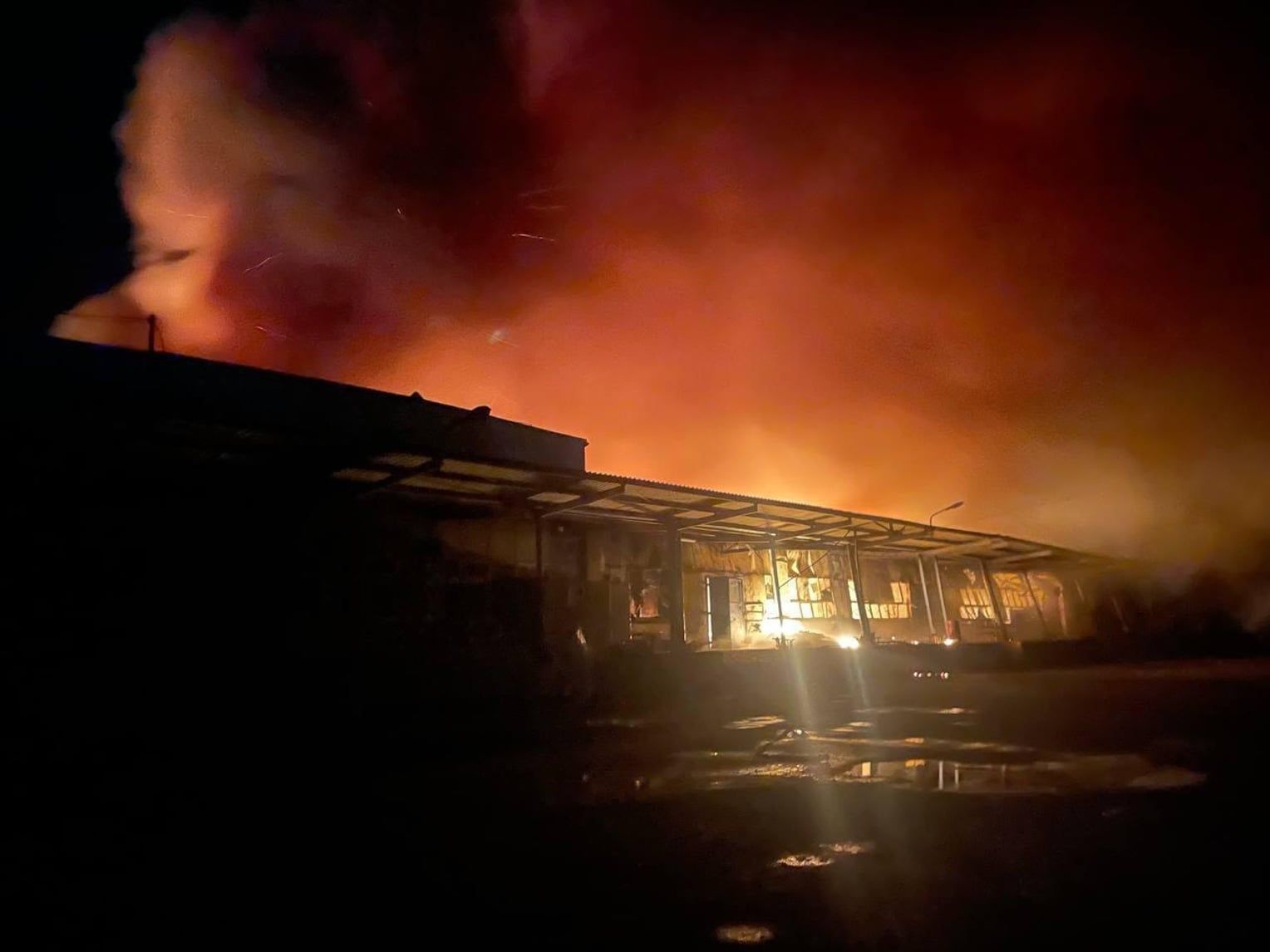 Склад Star Brands пошкоджено через атаку дронів / Фото пресслужби Star Brands