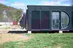 Біля Ужгорода відкрили модульне містечко для дітей із прифронтових територій