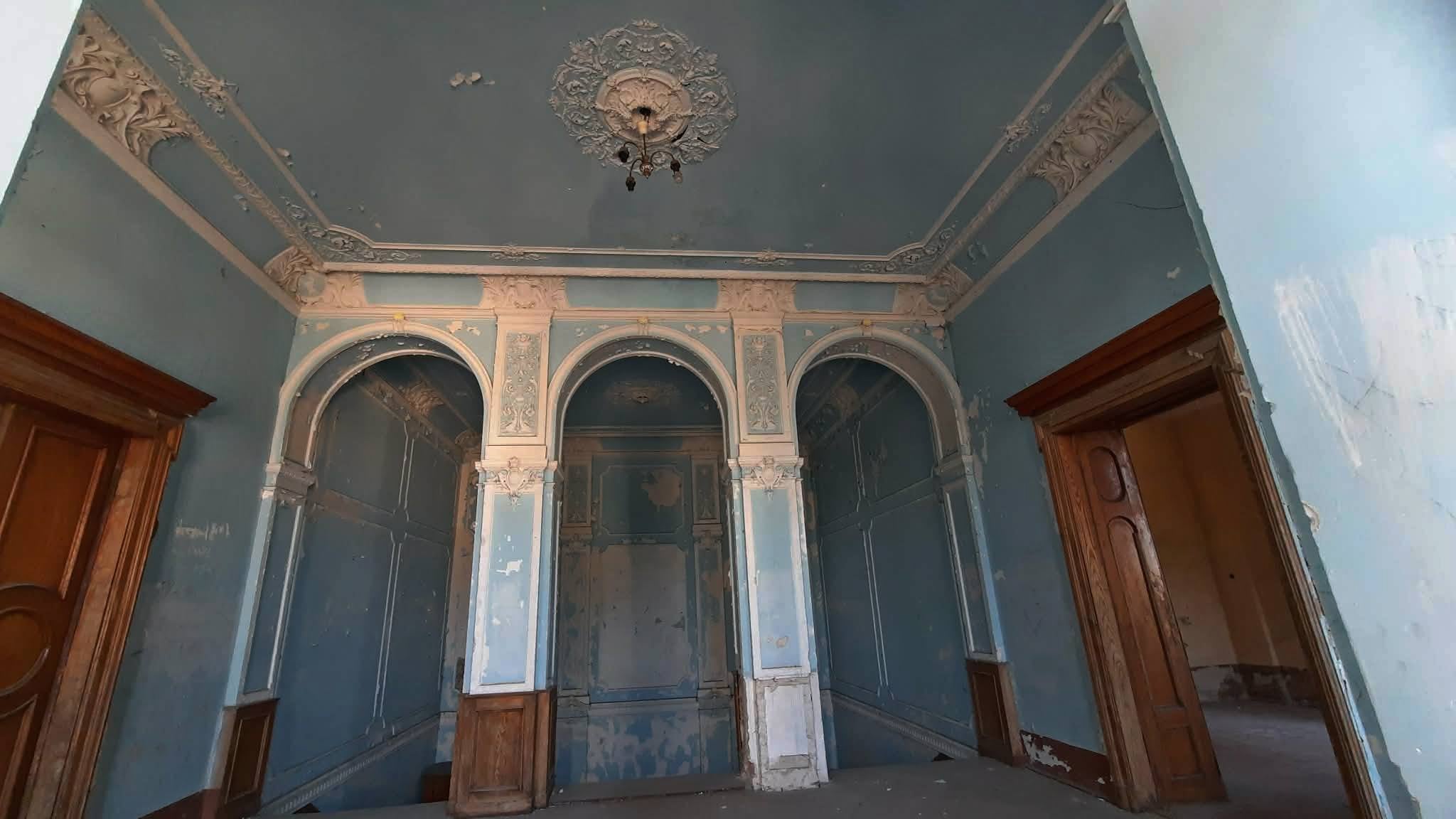 Ліпнина та дерев’яні панелі