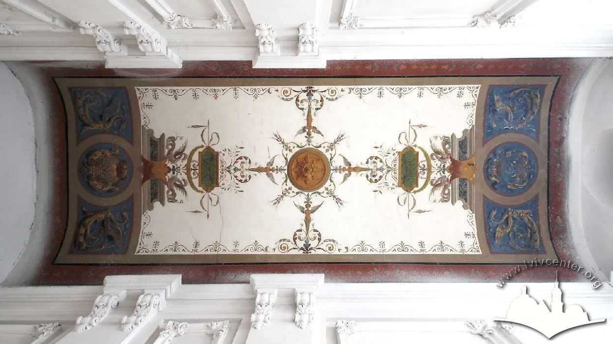 Розпис стелі (фото Ярослава Тимчишина з Центру міської історії)