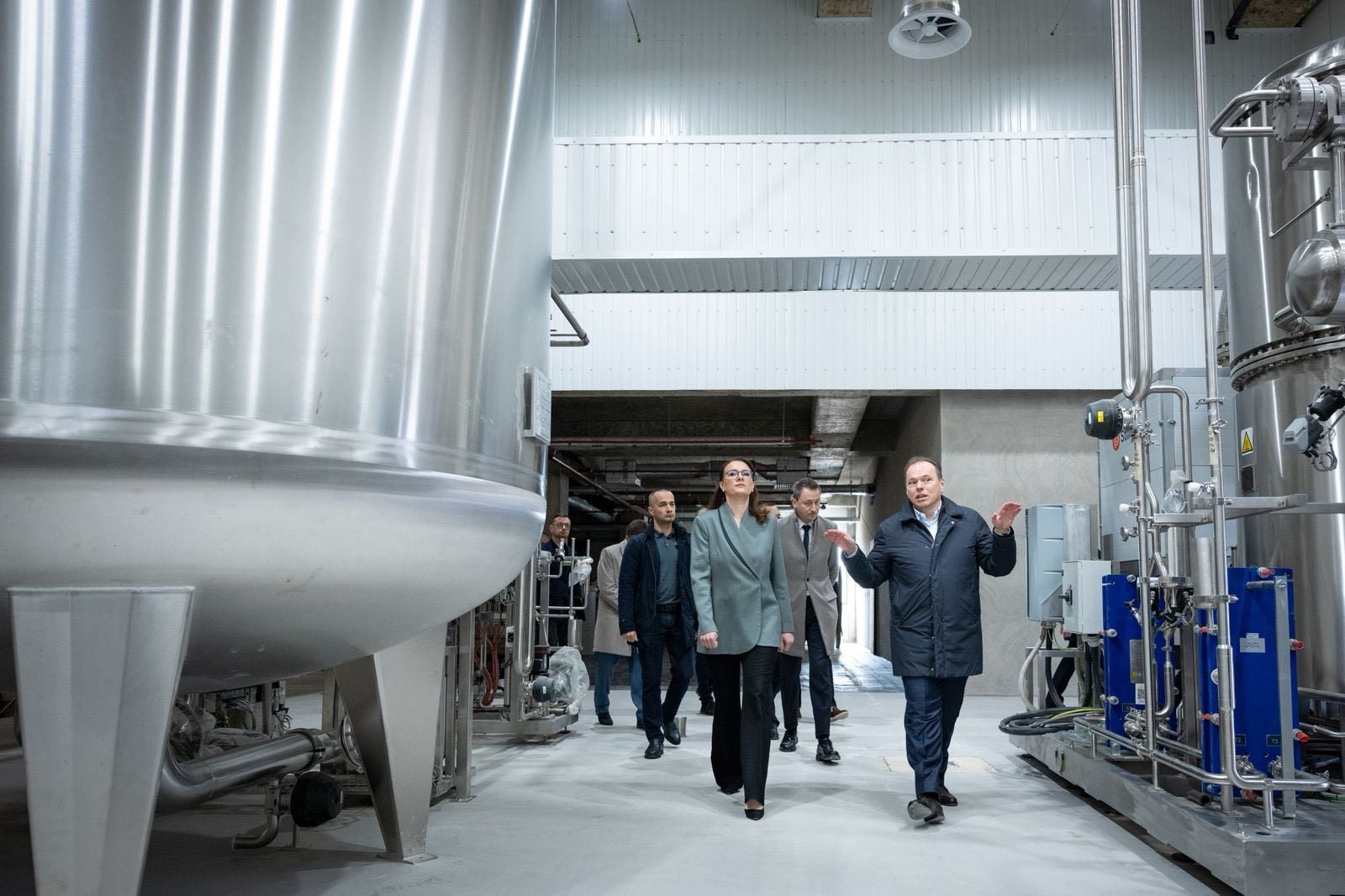 Biopharma вже інвестувала у будівництво 67 млн євро / Фото з фейсбуку Юлії Свириденко