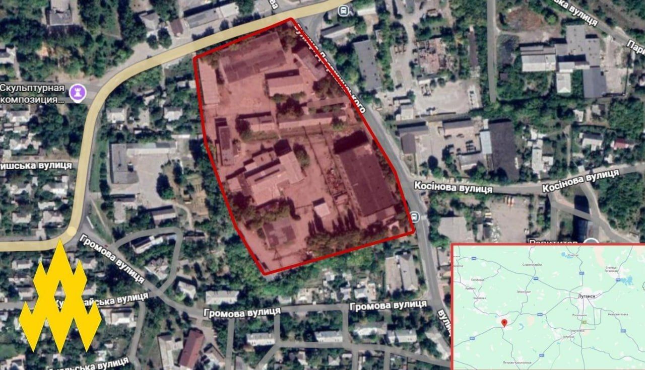 Ремонтно-механічний завод росіян у Перевальську 