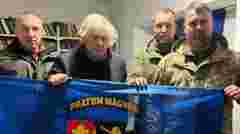 Борис Джонсон після візиту на фронт повідомив про створення документального фільму