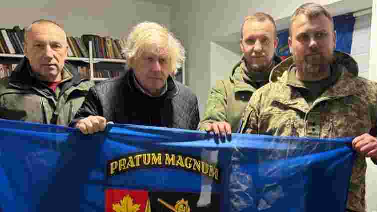 Борис Джонсон після візиту на фронт повідомив про створення документального фільму