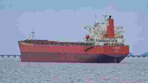 У Швеції затримали балкер, який рухався з Росії та скидав вугілля в воду