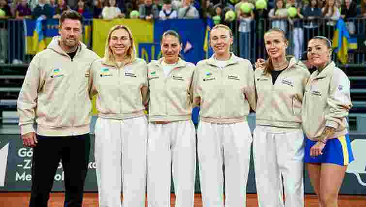 Збірна України з тенісу піднялася на рекордне третє місце у командному рейтингу