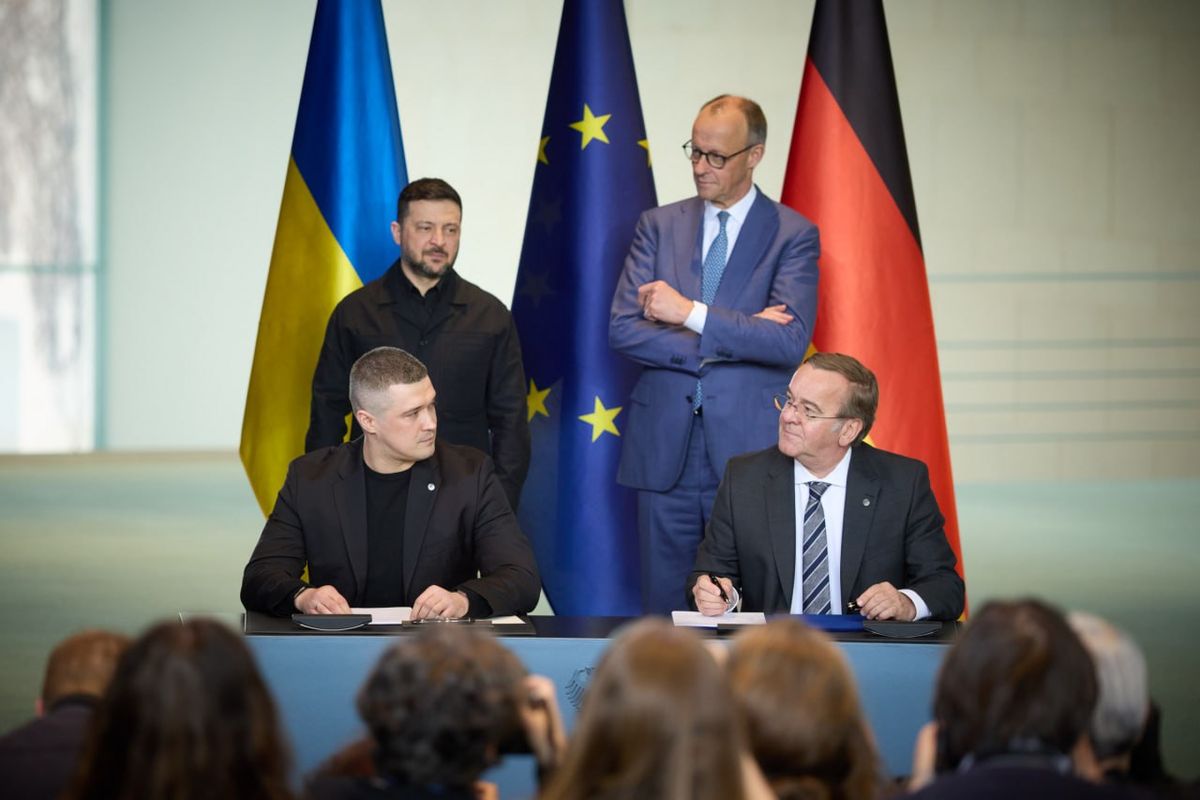 Україна та Німеччина погодили оборонний пакет на 4 млрд євро