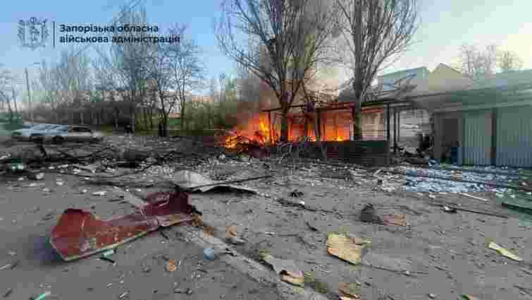 Росіяни вночі атакували Запоріжжя, Дніпро й Черкаси