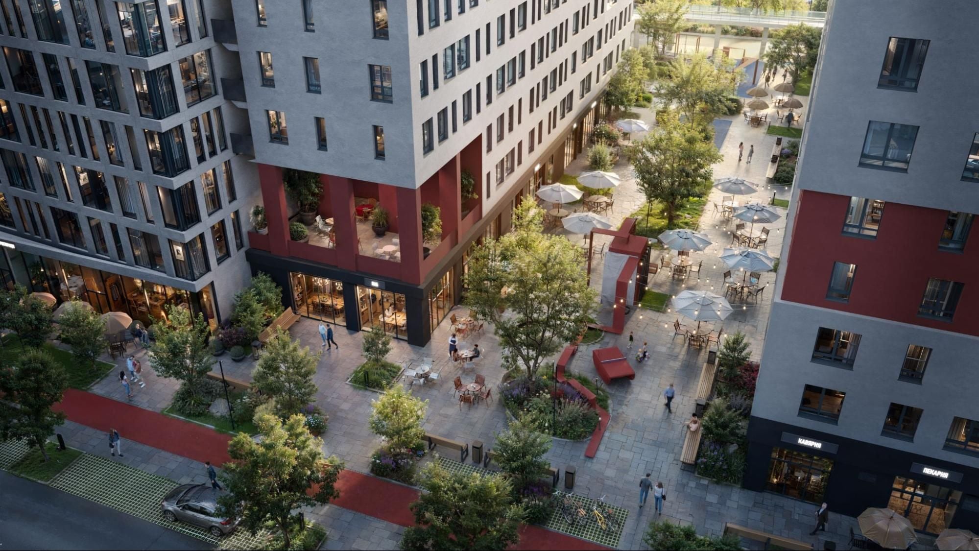 ЖК Big Ben розташований поблизу УКУ / Візуалізація РІЕЛ