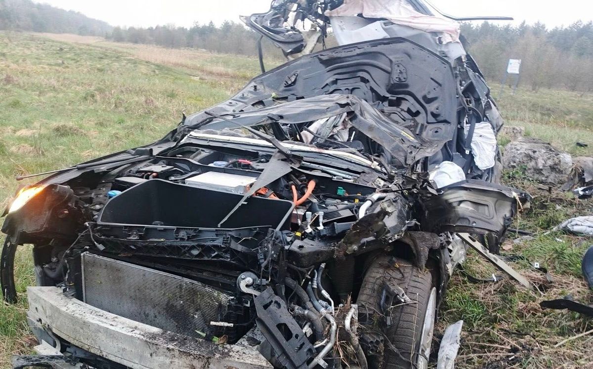 На Волині авто Audi злетіло у кювет, двоє загиблих