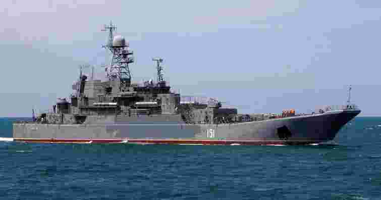 Дрони СБУ уразили в Криму три російські військові судна