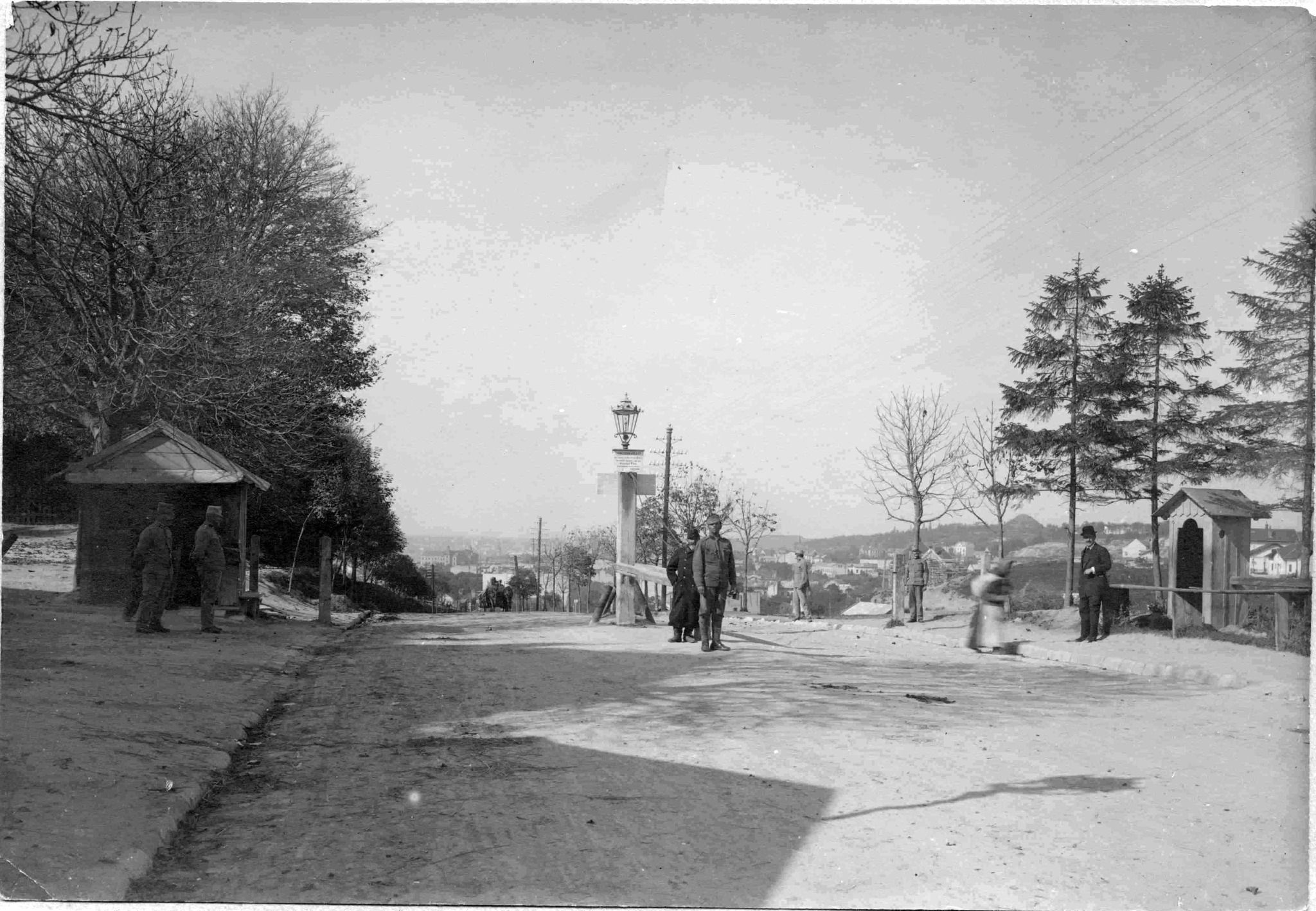 Личаківська рогатка 1912 р. Фото Józef Jaworski, Instytut Sztuki PAN