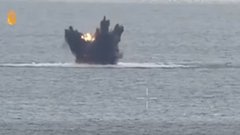 ВМС знищили російський катер, який рухався до порту Одеси