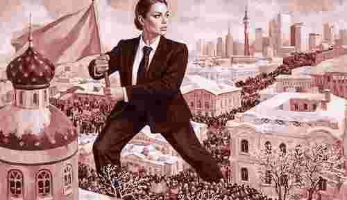 Боня як прапор російської революції