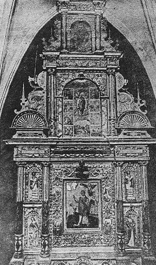 Маньєристичний вівтар св. Валентина XVI ст. (фото з Вікіпедії)