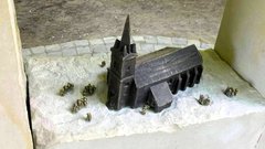 В Ужгородському замку встановили мініскульптуру, присвячену унії 1646 року