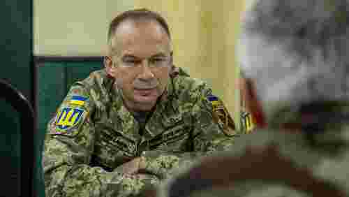 Сирський ініціював перевірку постачання ЗСУ на передовій 