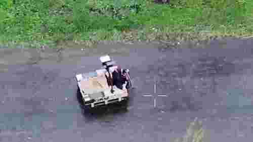 Бійці Третього армійського корпусу врятували 77-річну жінку за допомогою робота