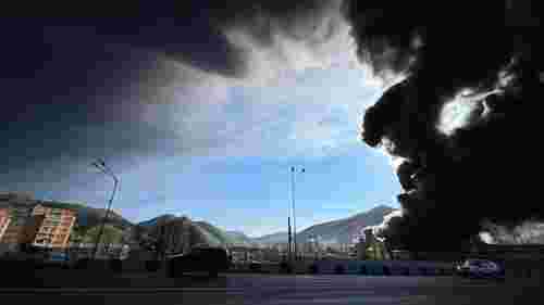 НПЗ у Туапсе знову опинився під ударом після масштабної пожежі
