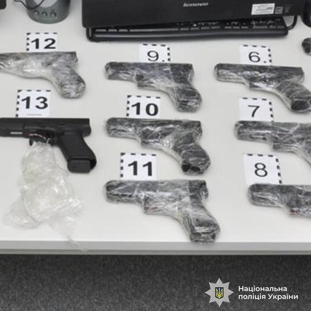 Вилучена зброя під час операції «Чорна гільза»