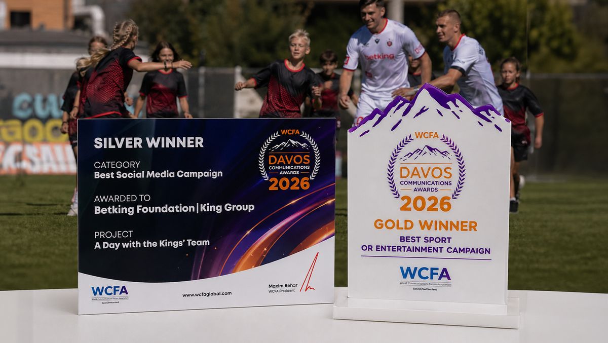 Соціальний проєкт Betking Foundation відзначили на престижній премії у Давосі