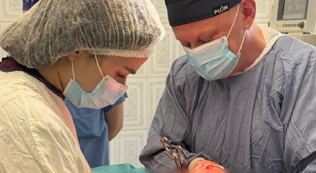 Львівські гінекологи видали 47-річній пацієнтці пухлину матки  вагою 5 кілограмів