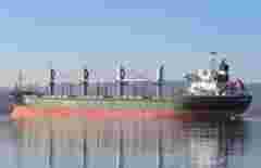 Російське судно з краденим українським зерном залишило територіальні води Ізраїлю