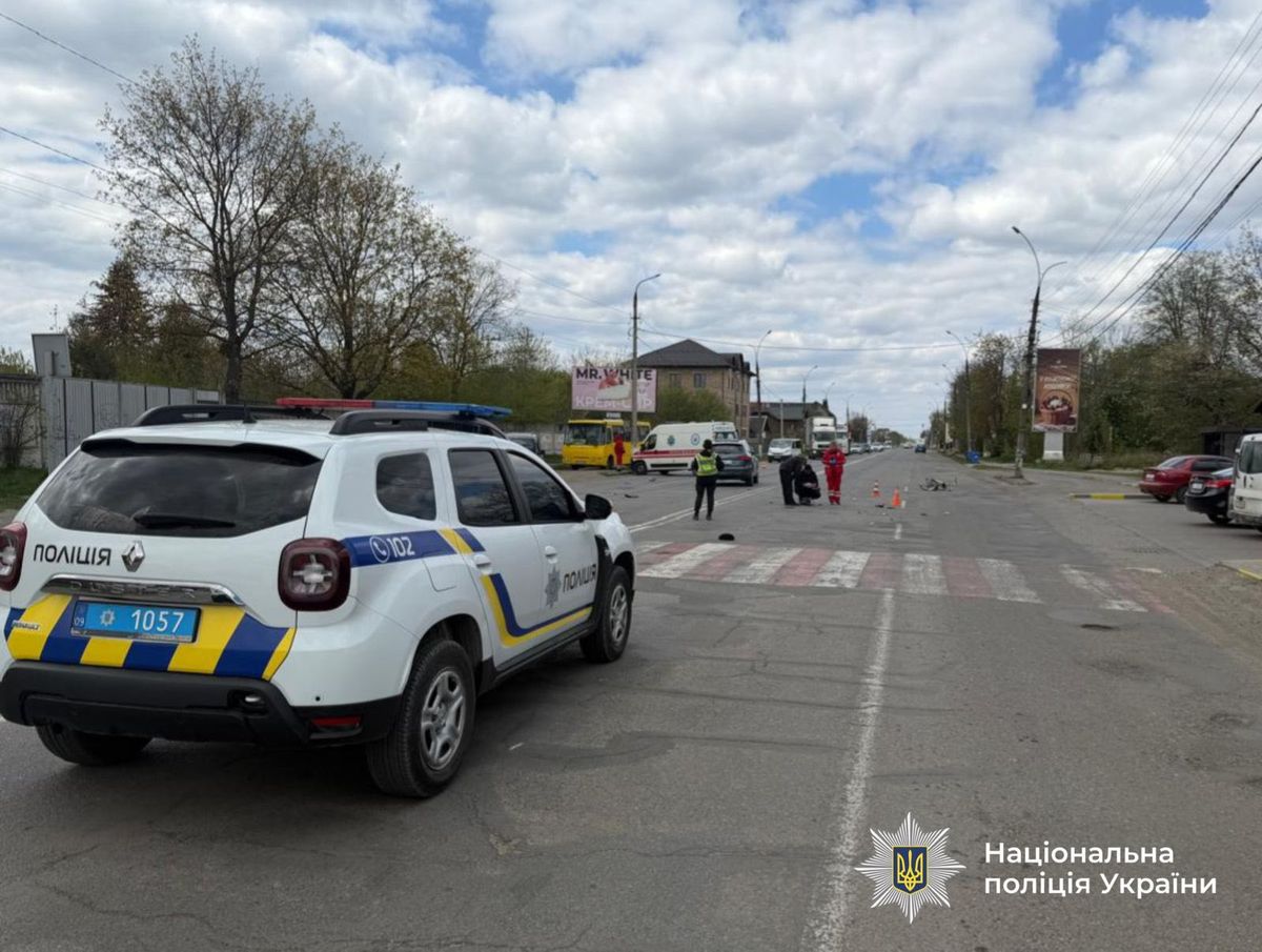 У Коломиї 19-річний водій кросовера на смерть збив пенсіонерку на переході