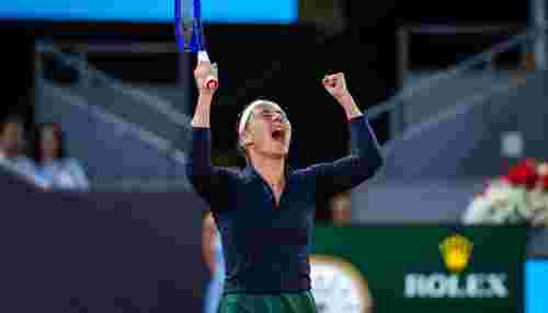 Костюк вперше в кар'єрі вийшла у фінал турніру WTA 1000, здолавши ексросіянку