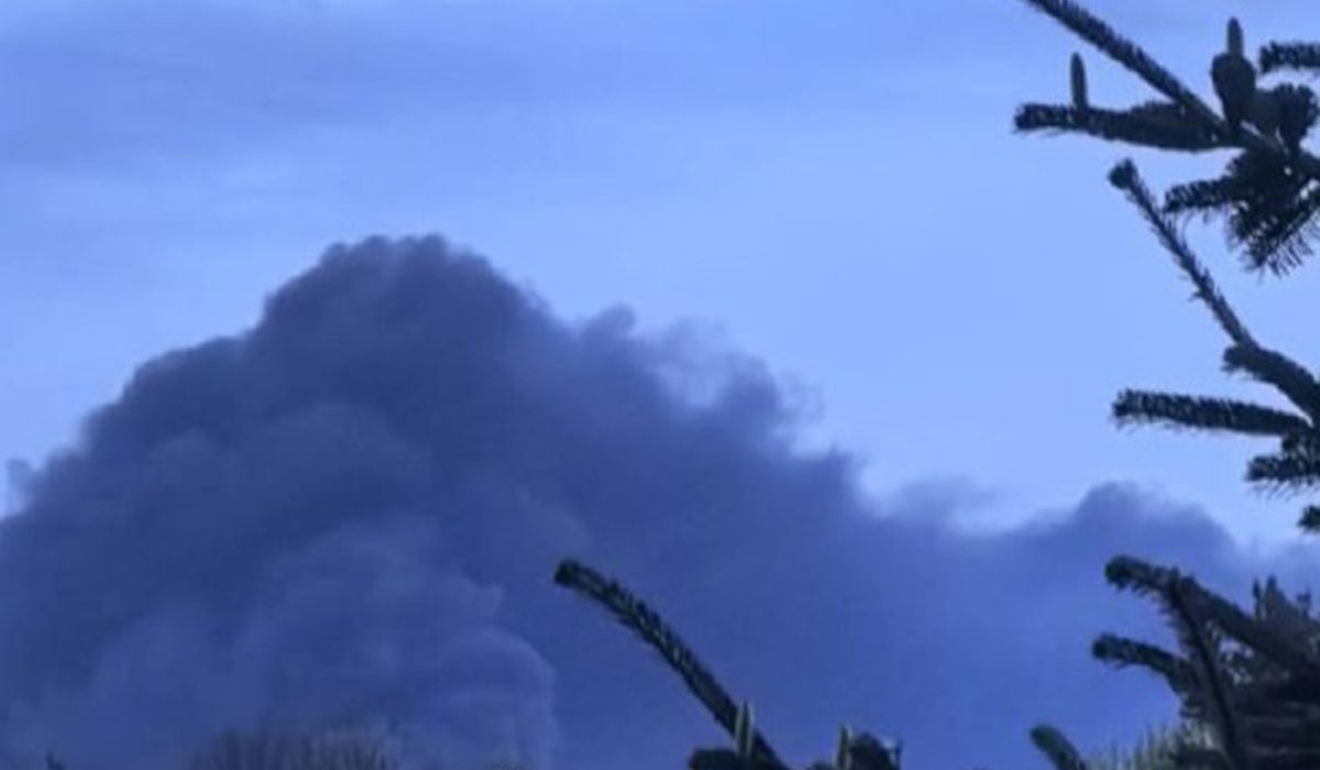 У Туапсе після атаки дронів спалахнула пожежа на морському терміналі