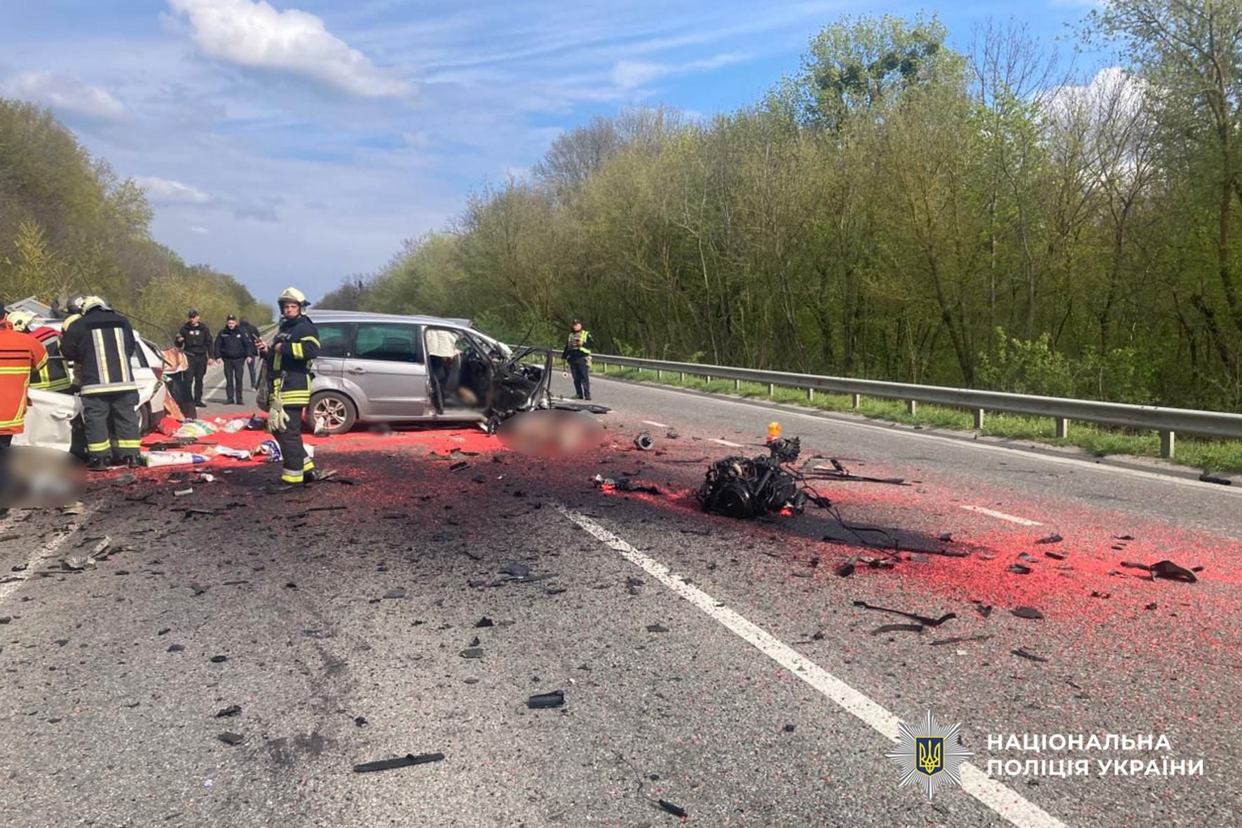 На Черкащині у ДТП загинули двоє військових та цивільний