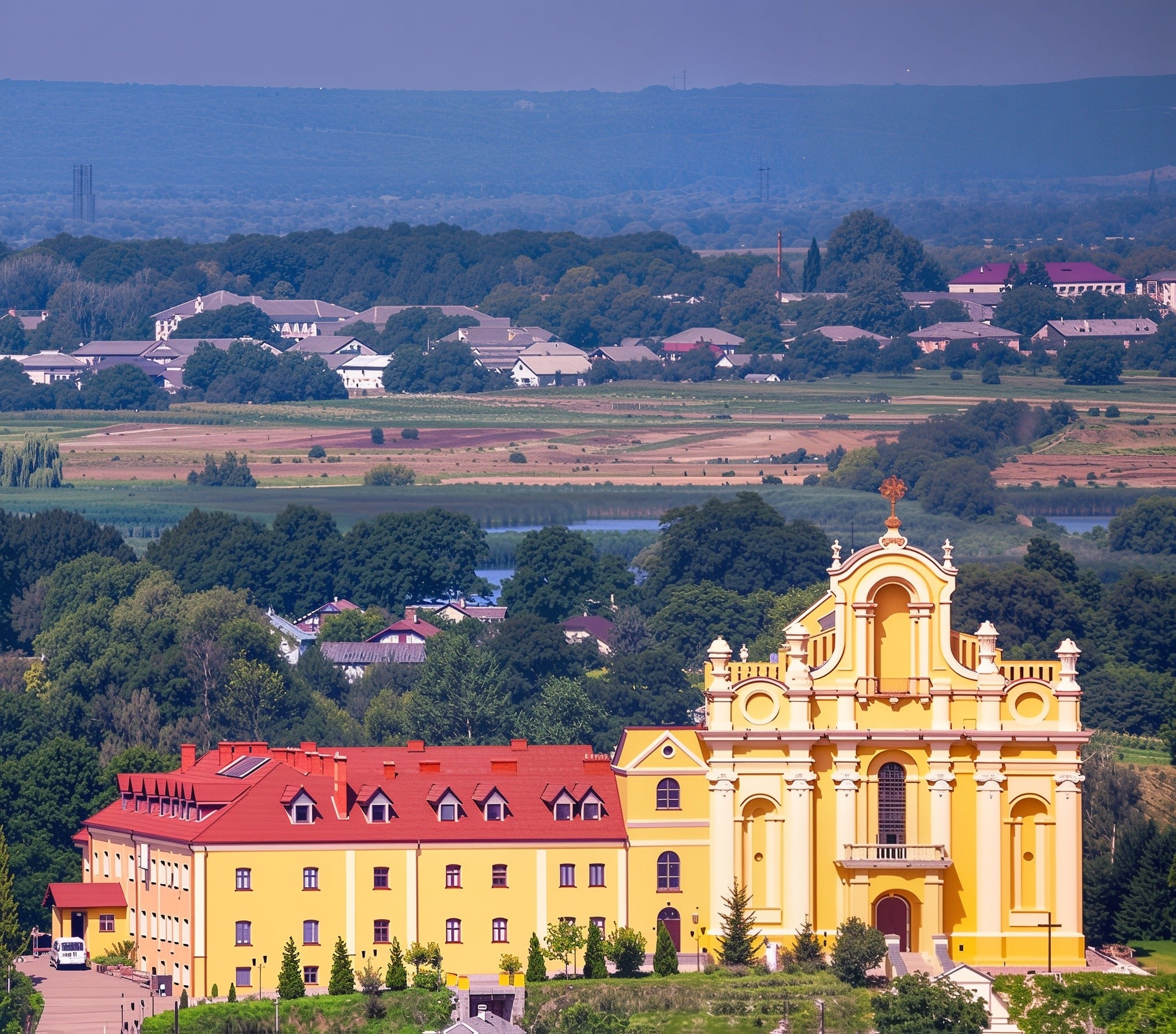 Монастир у Більшивцях (фото управління туризму Івано-Франківщини)