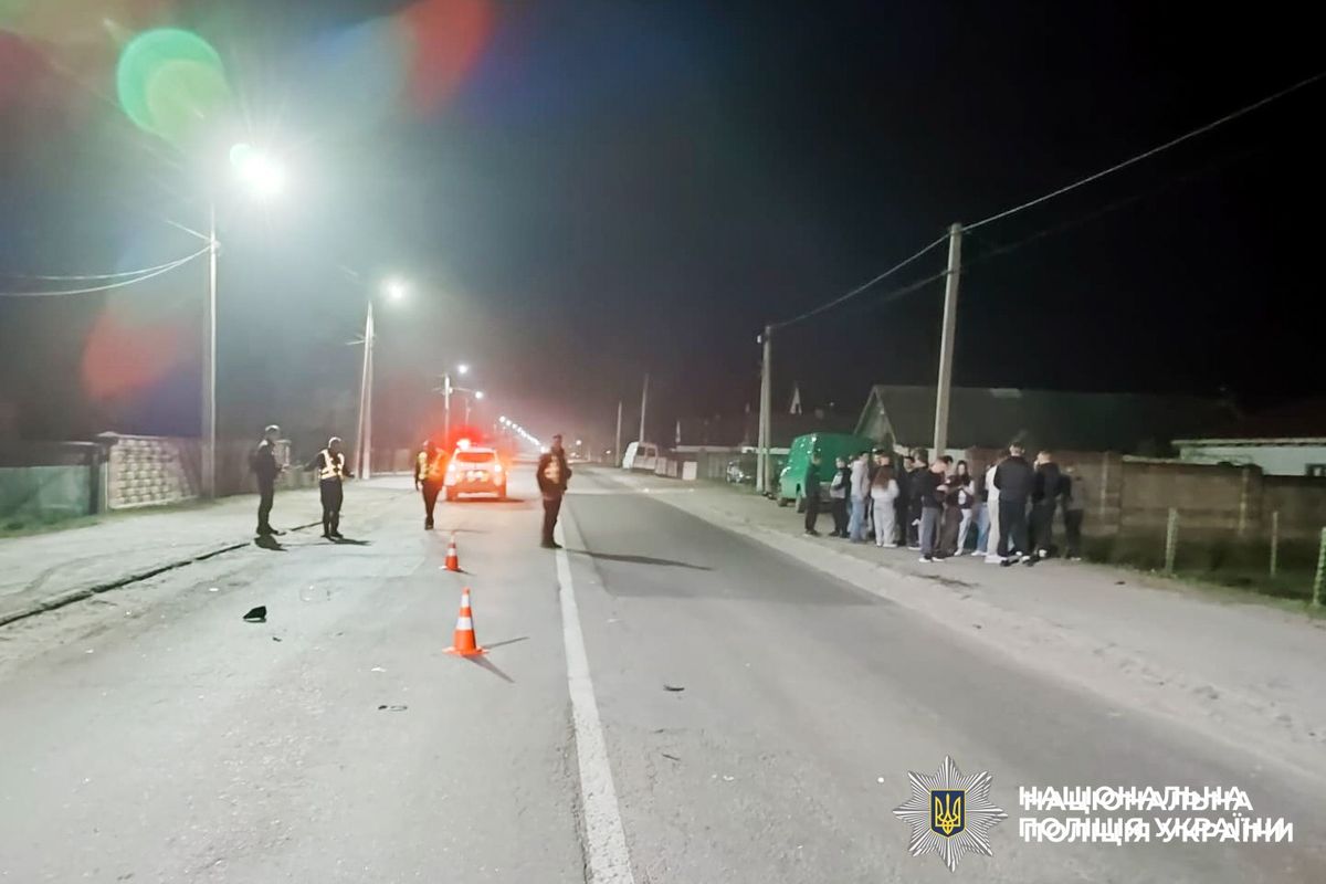 18-річний мотоцикліст збив на смерть пішохода на Рівненщині 