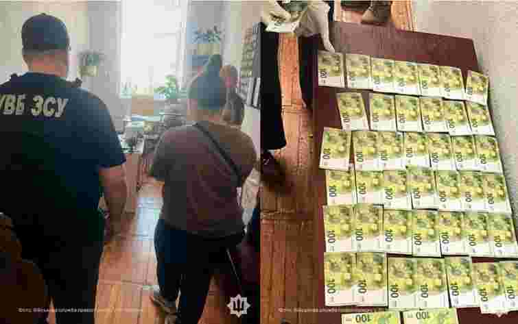 Офіцера навчального центру в Камʼянці-Подільському затримали на 5500 євро хабаря