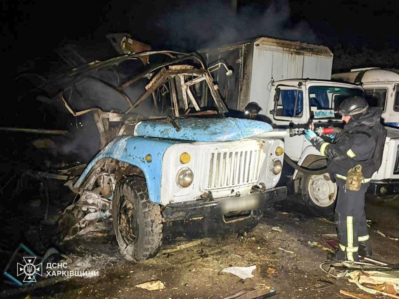 Атака по підприємству у селищі Великий Бурлук