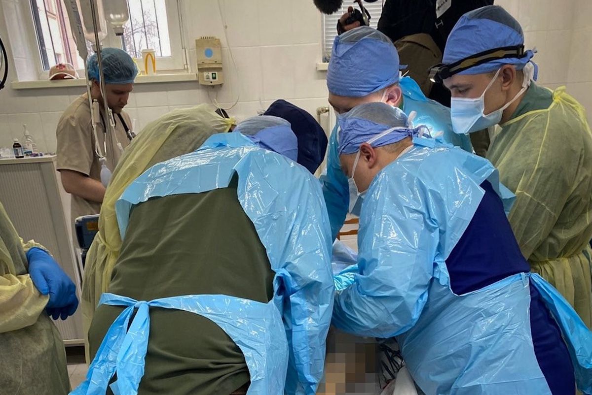 У Медичних силах ЗСУ впровадили проєкт «Телехірургія» для операцій на фронті