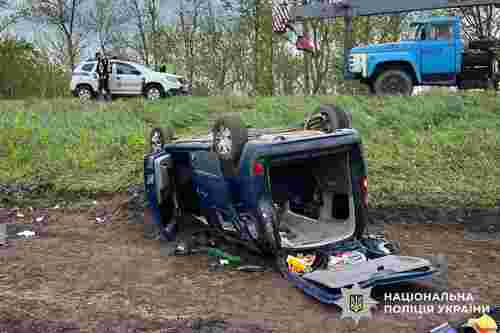 У ДТП на Хмельниччині загинув водій Renault, двоє пасажирів травмувалися 