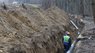 «Львівводоканал» будує новий водопровід в селі Зашків біля Львова. Фото дня