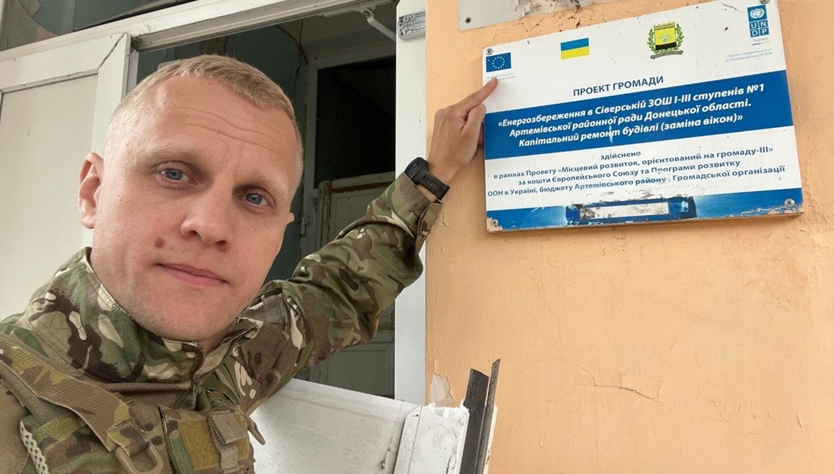 Віталій Шабунін звільнився зі ЗСУ після чотирьох років служби 