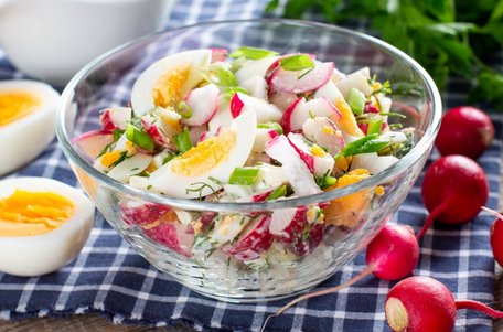 Азійський салат з маринованої редиски. Рецепт дня