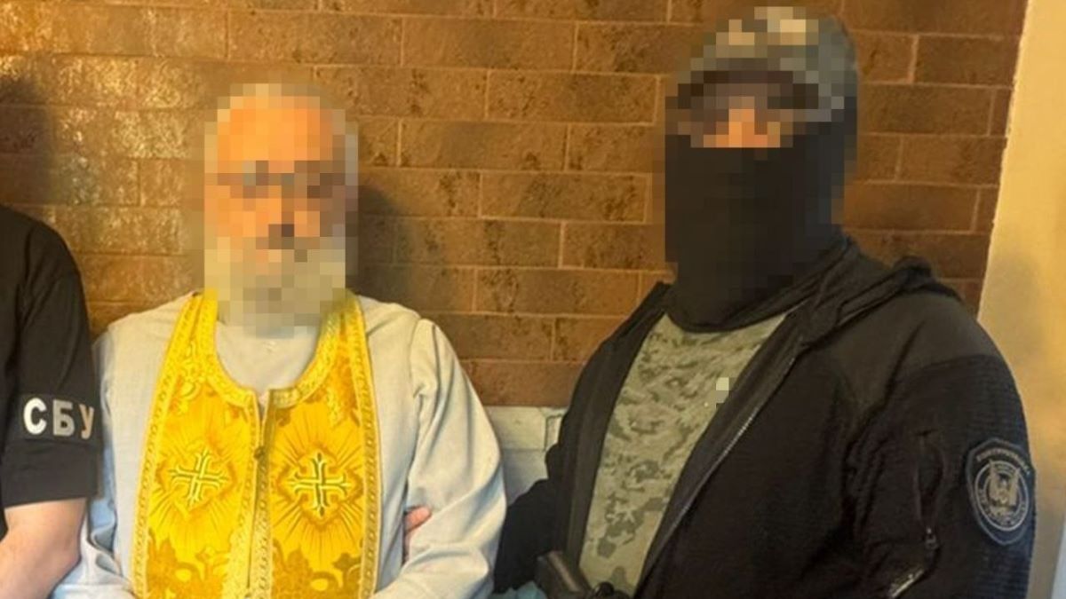 СБУ затримала священника УПЦ МП, який коригував ракетний удар по Одесі