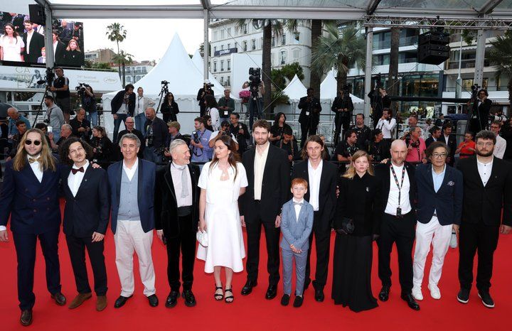 Знімальна група на Каннському кінофестивалі (фото Festival de Cannes)