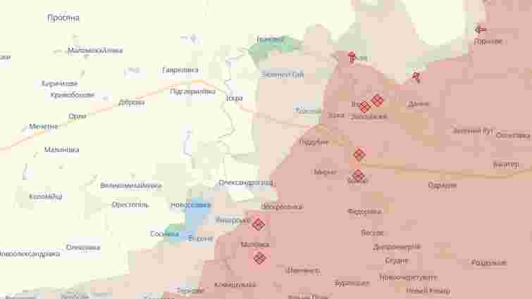 Сили оборони повернули під контроль понад 40 км² на Олександрівському напрямку
