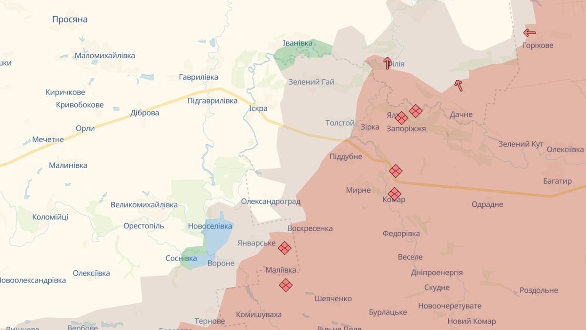 Сили оборони повернули під контроль понад 40 км² на Олександрівському напрямку